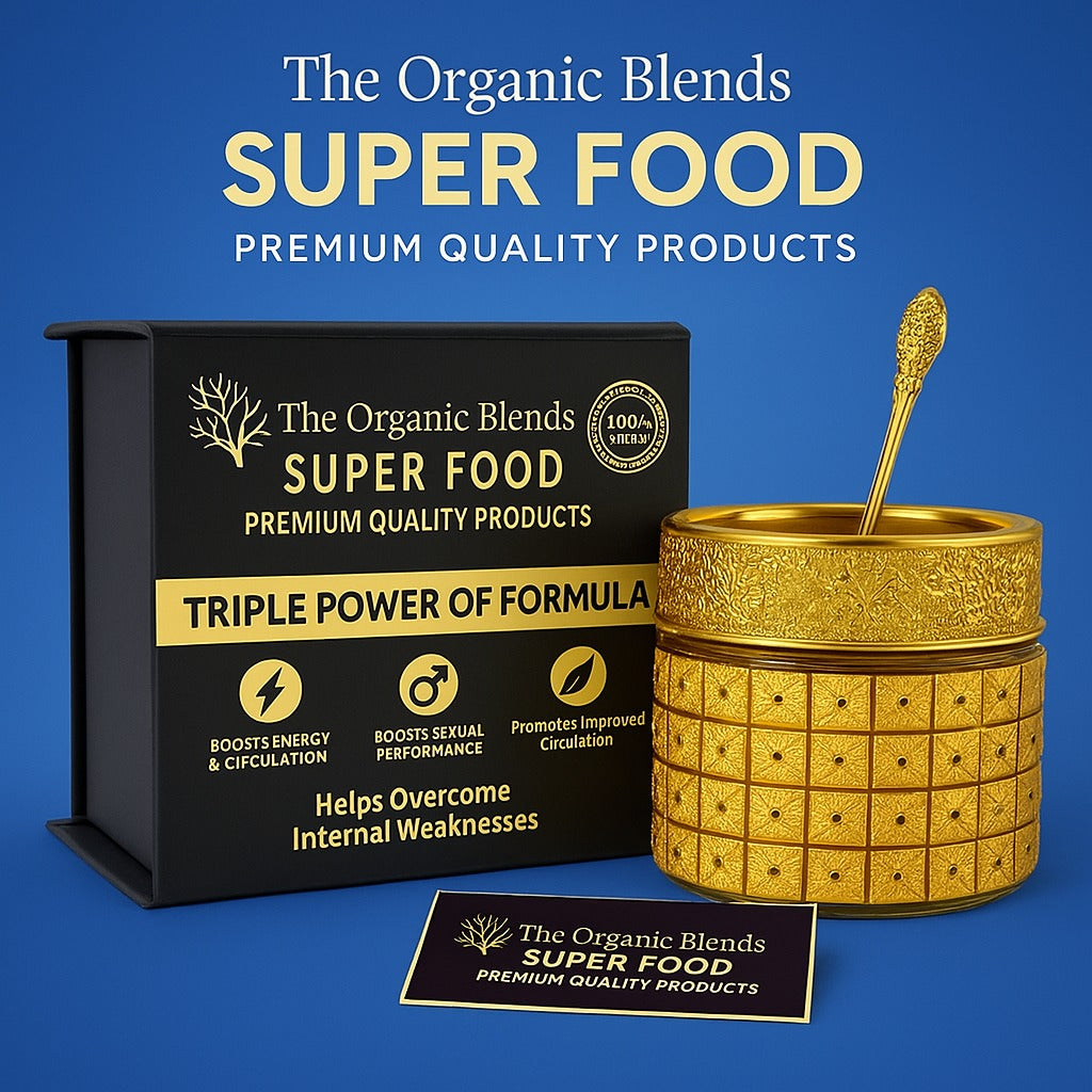 The Organic Blends Super Food | The Ultimate Men's Vitality